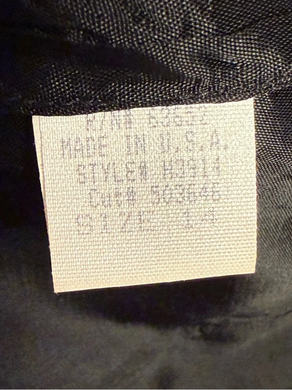 Preswick & Moore Vtg 90s Pink & Black Blazer Jacket, Gold/Black Buttons Size 14 - Picture 15 of 17